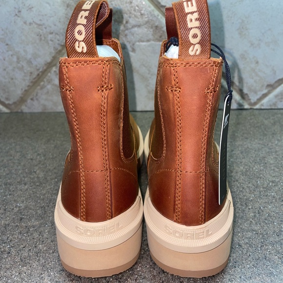 🆕 Sorel Women's Hi-Line Chelsea Boots - Scorch, Tawny Buff, Size 7 - Picture 10 of 15